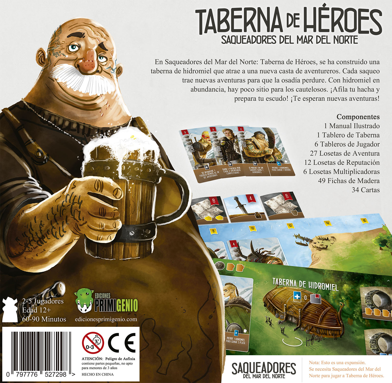TABERNA DE HEROES SAQUEADORES DEL MAR DEL NORTE - Imagen 3