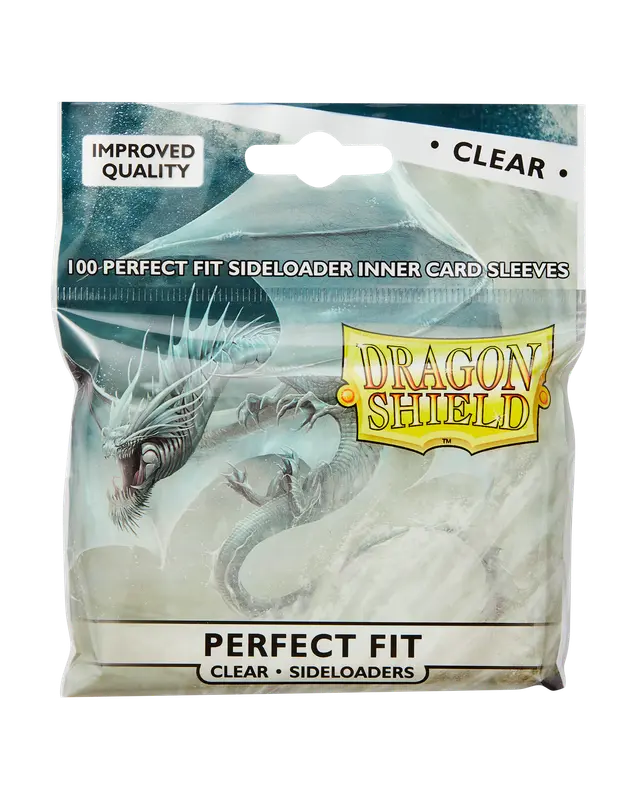 100 FUNDAS STANDARD DRAGON SHIELD PERFECT FIT SIDELOADERS CL - Imagen 3
