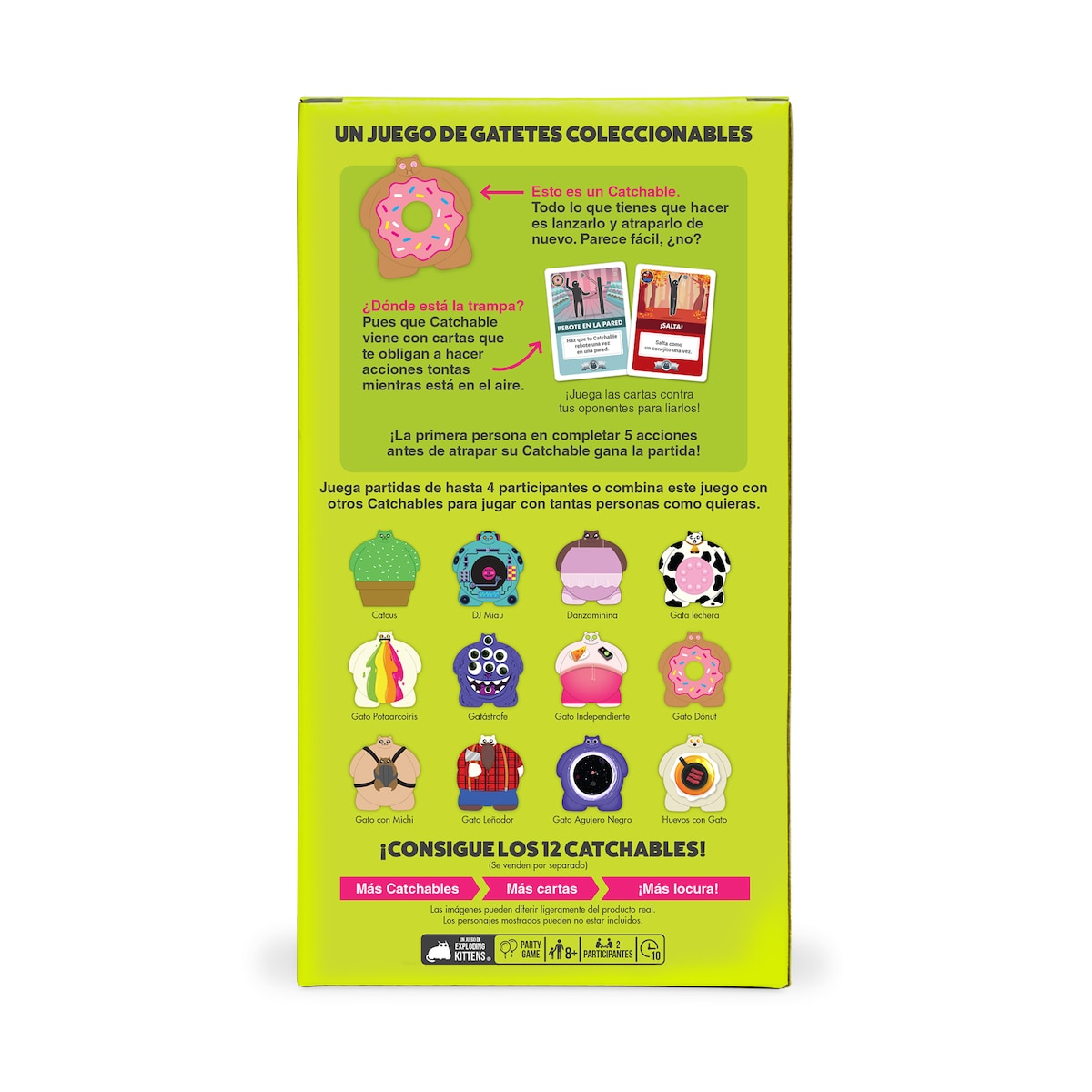Juego de Mesa Exploding Kittens: Catchables 2-Pack 1 - Imagen 4