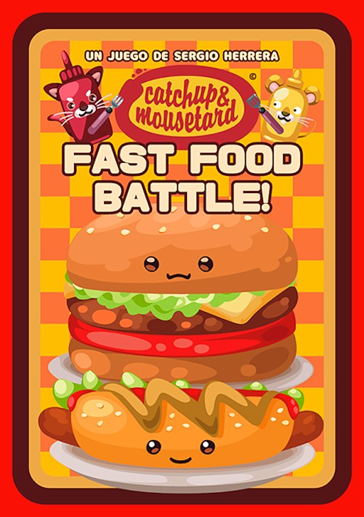 CATCHUP &amp; MOUSETARD - FAST FOOD BATTLE! - JUEGO DE MESA MIXIN GAMES