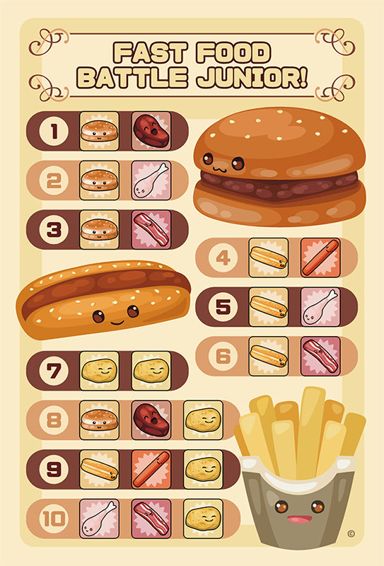 CATCHUP &amp; MOUSETARD - FAST FOOD BATTLE! - JUEGO DE MESA MIXIN GAMES - Imagen 3