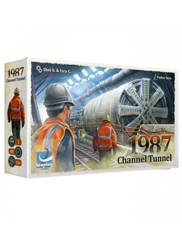 1987 Channel Tunnel Juego De Mesa Looping Games