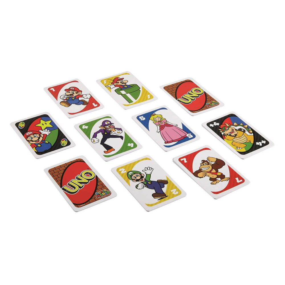 UNO SUPER MARIO: JUEGO DE CARTAS - Imagen 3