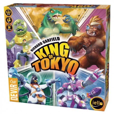 Pack King Of Tokyo + Halloween + Anubis + King Kong