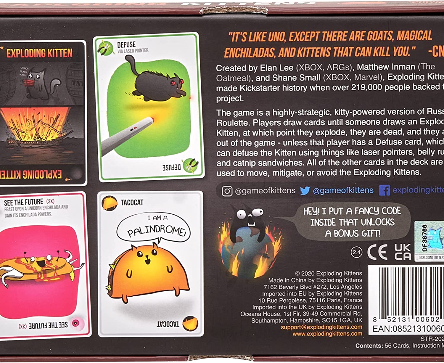 EXPLODING KITTENS INGLES - Imagen 4