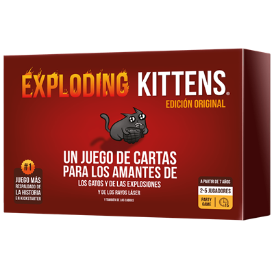 EXPLODING KITTENS EDICION ORIGINAL (Castellano)