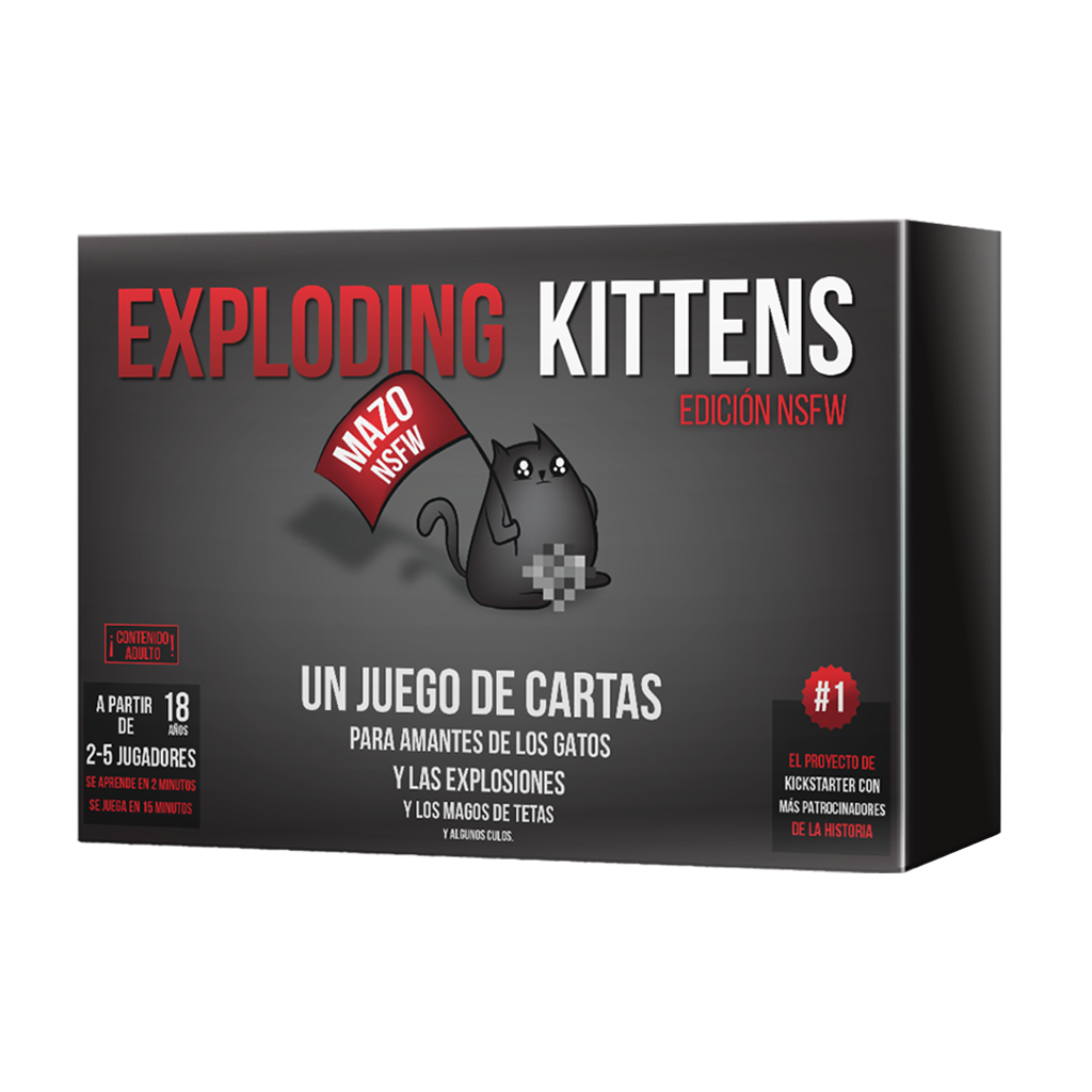 EXPLODING KITTENS EDICION NSFW (Castellano)