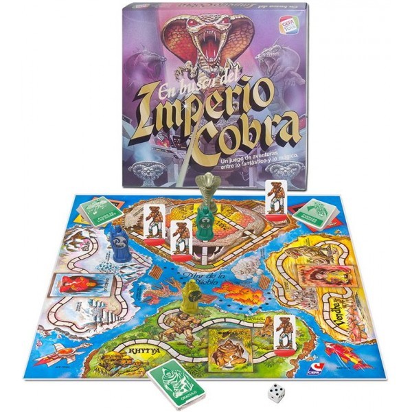 EN BUSCA DEL IMPERIO COBRA ( JUEGO DE TABLERO)
