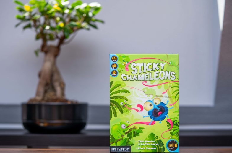 Sticky Chameleons Juego De Mesa Para Ni&ntilde;os En Espa&ntilde;ol