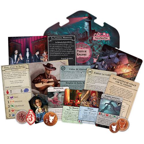 Arkham Horror &ndash; 3&ordf; Edicion- Mareas Tenebrosas - Imagen 3