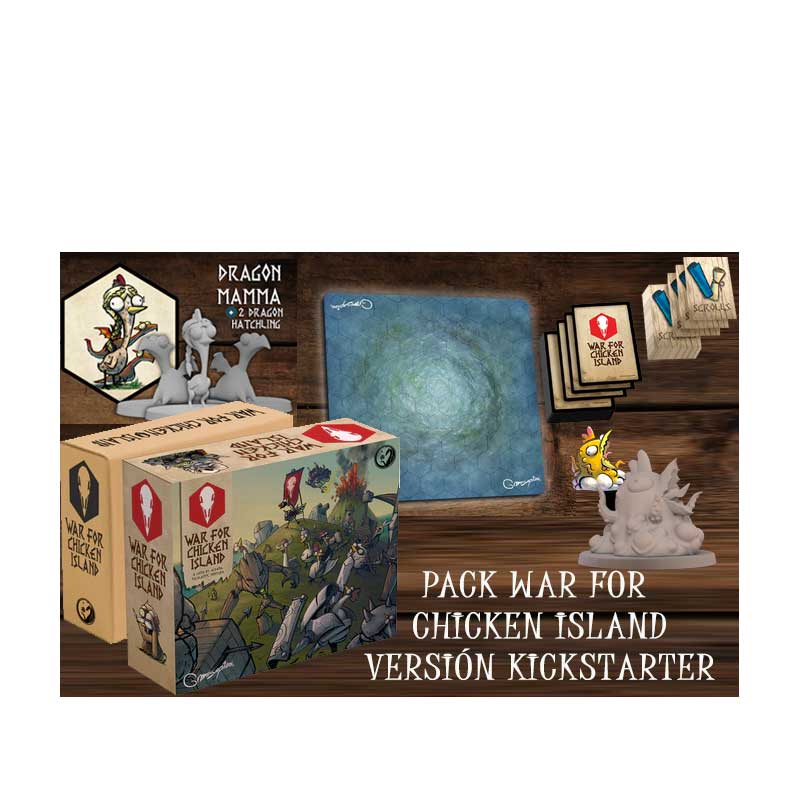 PACK: WAR FOR CHICKEN ISLAND kickstarter