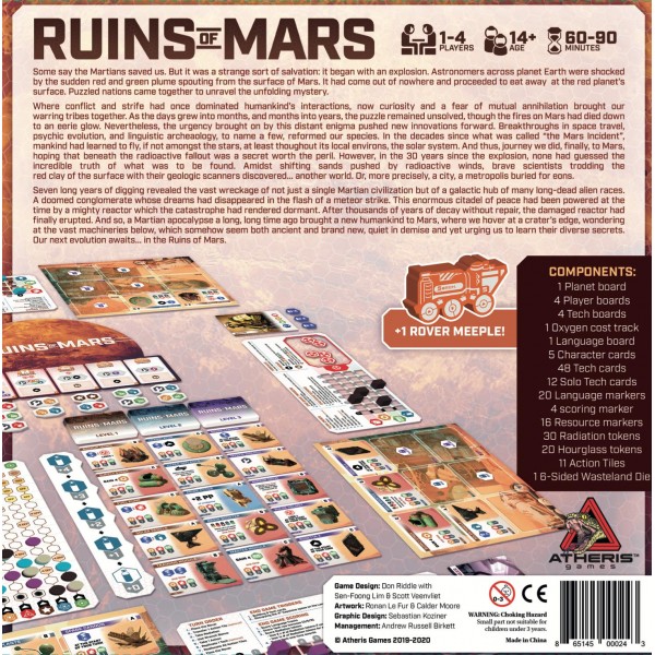 RUINS OF MARS Version KS +promo (INGLES)  (DA&amp;Ntilde;ADO) - Imagen 2