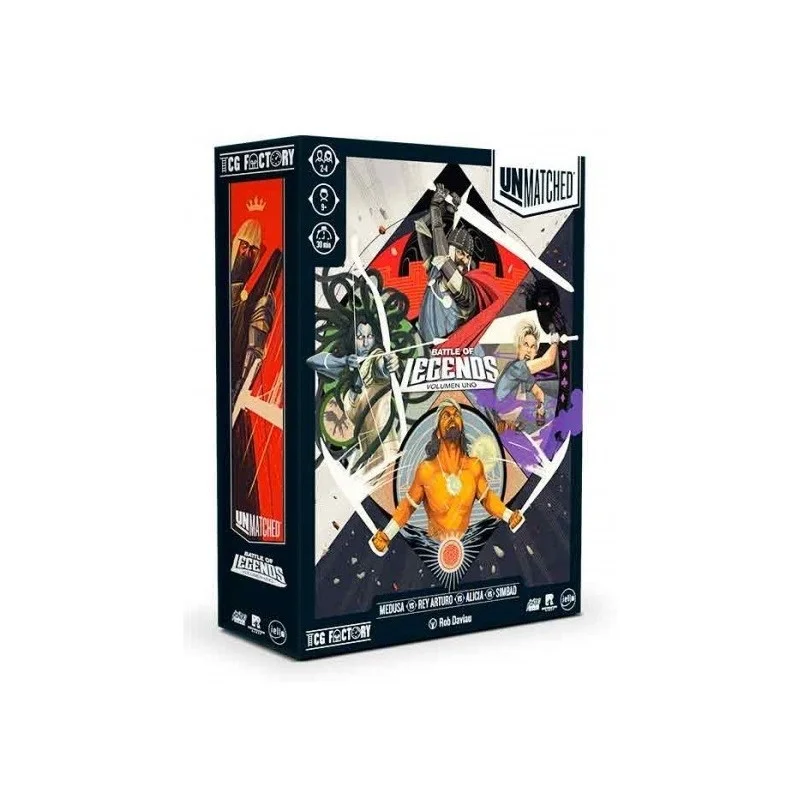 UNMATCHED BATTLE OF LEGENDS VOL.1 (CASTELLANO)