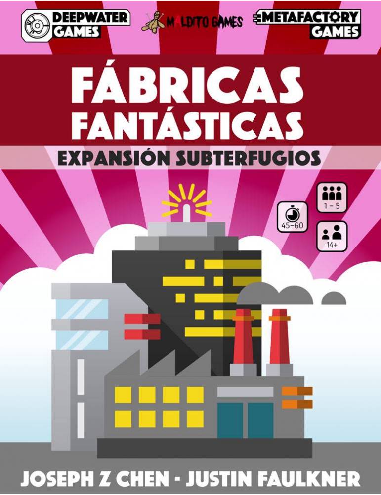 F&aacute;bricas Fant&aacute;sticas: Expansi&oacute;n Subterfugios