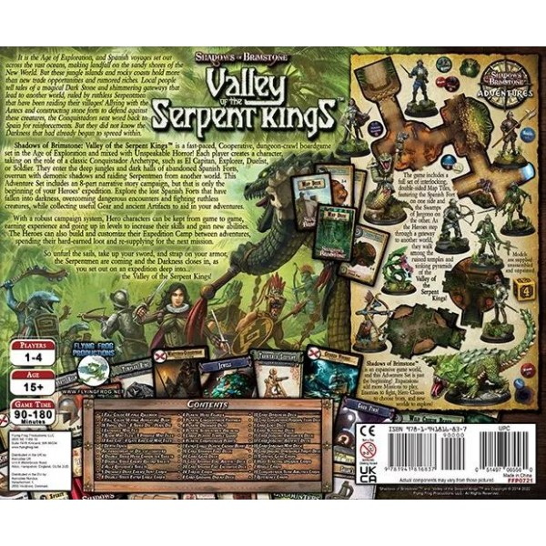 SHADOWS OF BRIMSTONE : VALLEY OF THE SERPENT KINGS ( INGLES) - Imagen 3