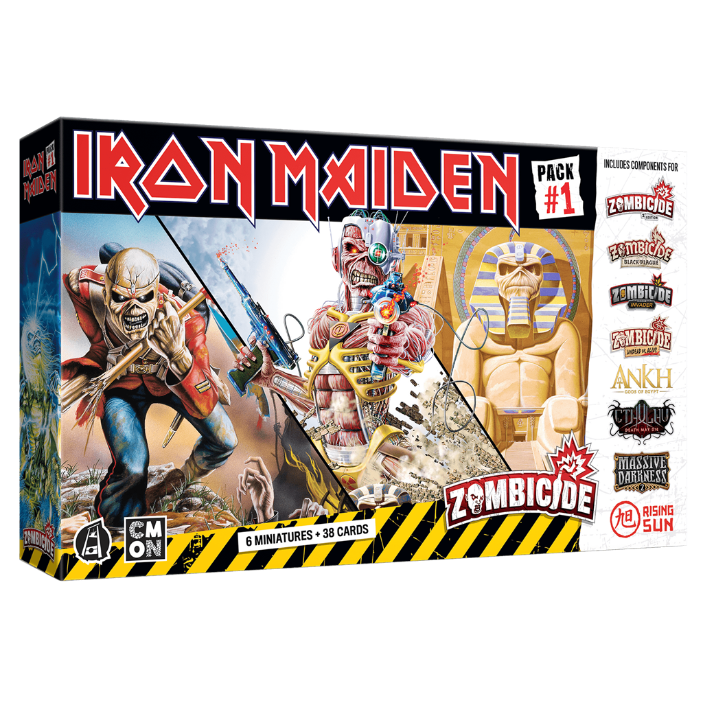 Zombicide: Iron Maiden Character Pack 1+2+3 (CASTELLANO) (¡¡¡ojo!!! 1 DE LAS EXPANSIONES ESTA con el - Imagen 2