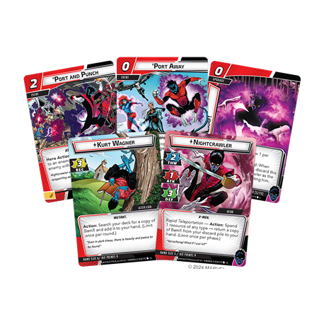  Nightcrawler: Pack de H&eacute;roe - Marvel Champions - Imagen 2