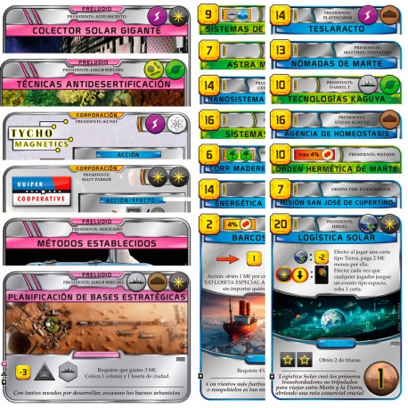  KS promos - Preludio 2 - Terraforming Mars