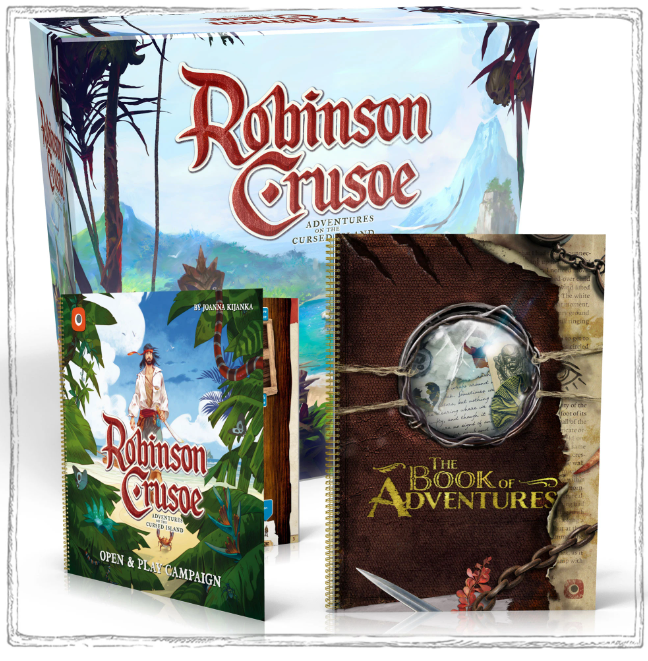 ROBINSON CRUSOE EDICION COLECCIONISTA KICKSTARTER + LIBRO DE AVENTURAS (VERSION GAMEFOUND)