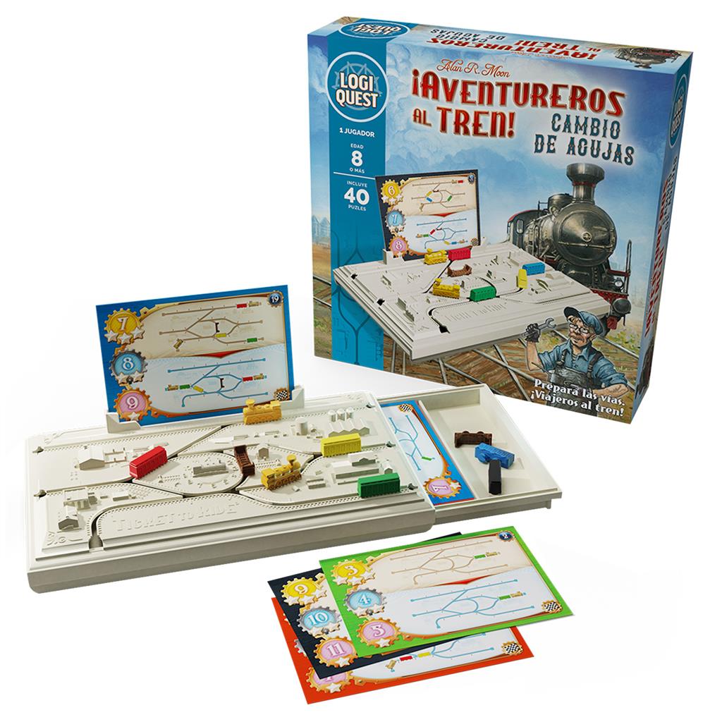 LOGIQUEST &iexcl;AVENTUREROS AL TREN! CAMBIO DE AGUJAS - Imagen 2