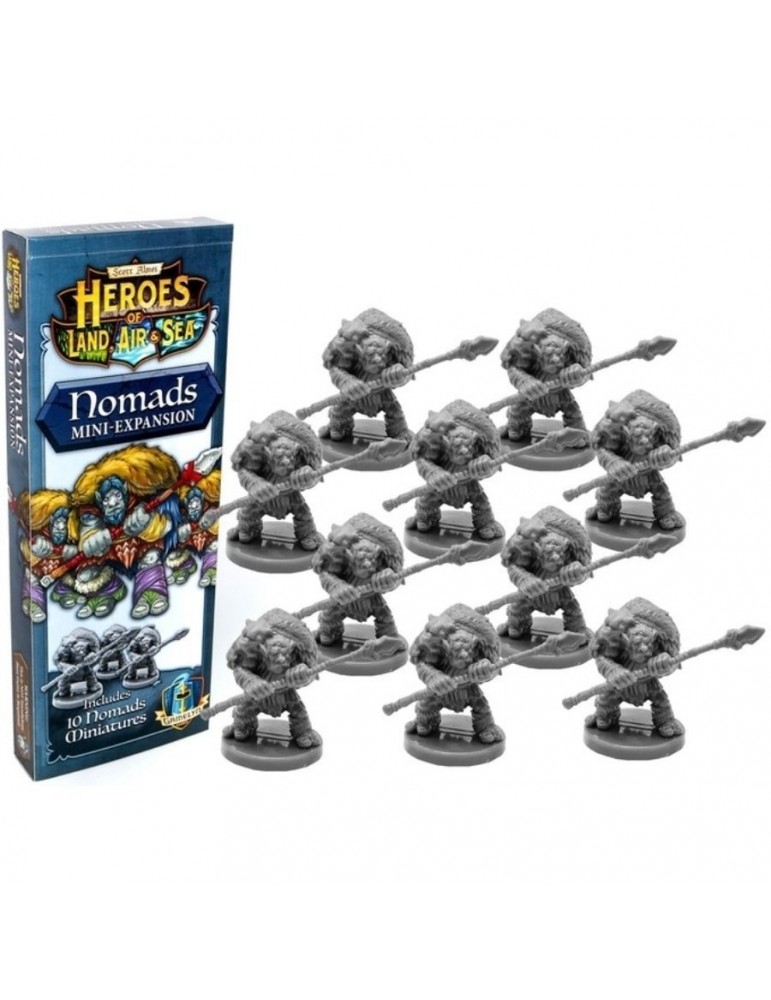 Heroes of Land, Air &amp;amp; Sea: Nomads Mini-Expansion INGLES