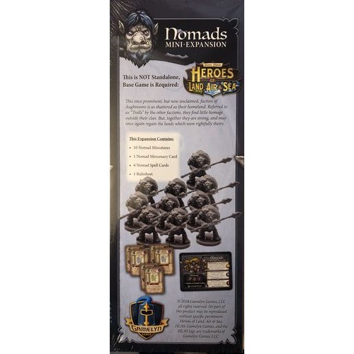 Heroes of Land, Air &amp;amp; Sea: Nomads Mini-Expansion INGLES - Imagen 2