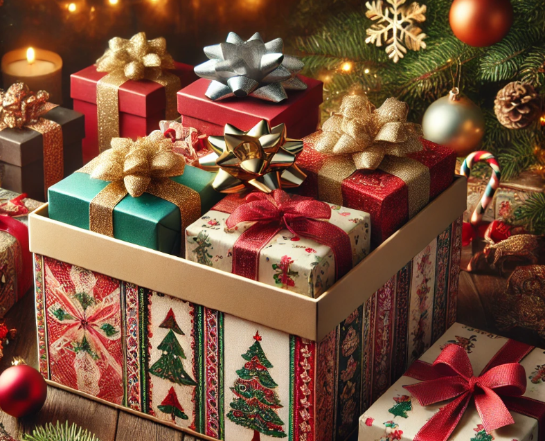 CAJA NAVIDE&amp;Ntilde;A DE JUEGOS (EMBALADOS LISTOS PARA REGALO)