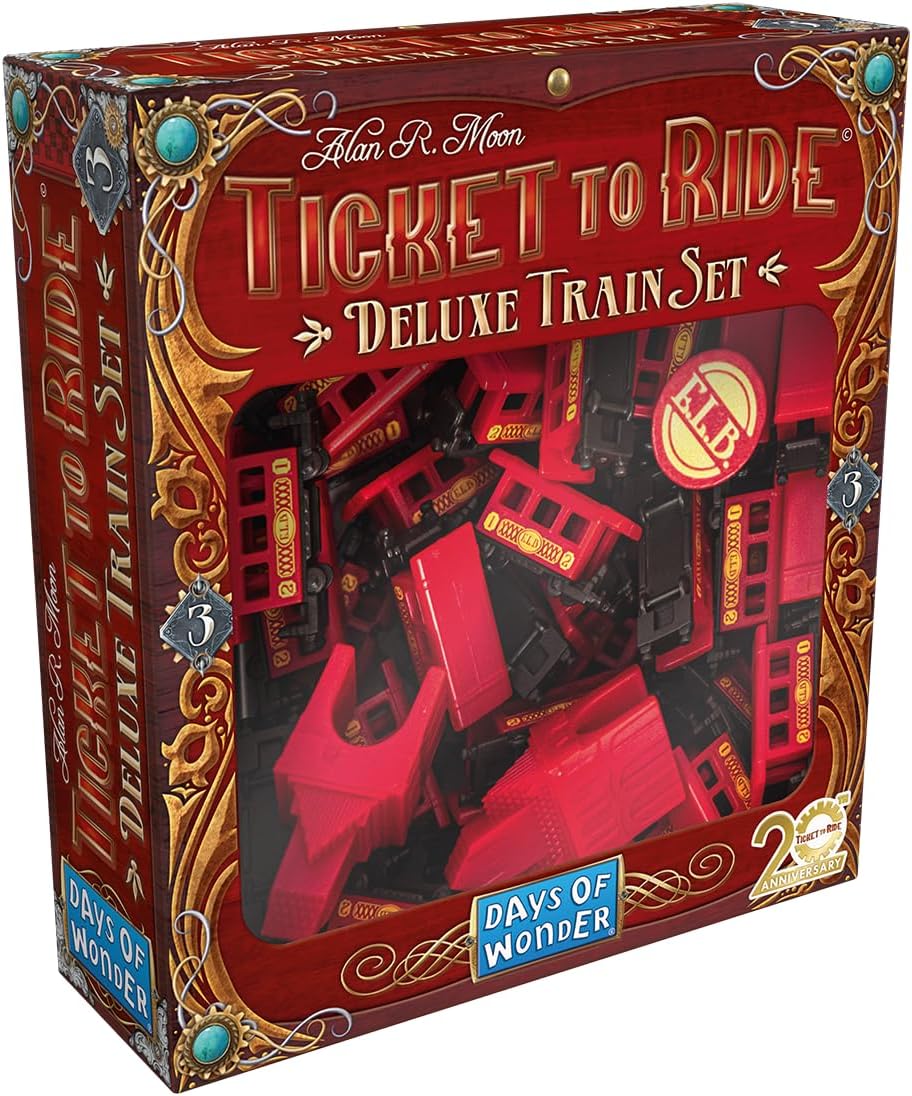 Deluxe Train Set 20th Anniversary - Ticket To Ride (Inglés)