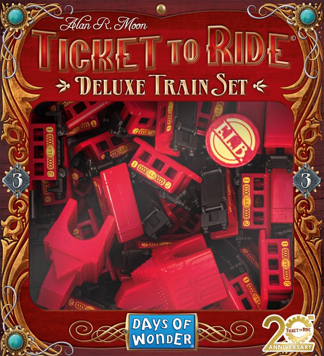 Deluxe Train Set 20th Anniversary - Ticket To Ride (Inglés) - Imagen 2