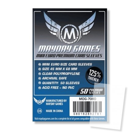 Fundas Mayday Mini Eurogame Premium 45x68 [Ref:7080]