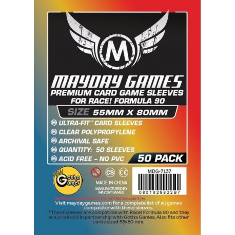 Fundas Mayday Premium Race! Formula 90 55mm X 80mm [Ref:7137]