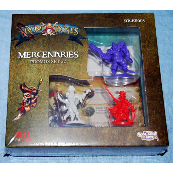 RUM &amp; BONES MERCENARY PROMOS SET 2