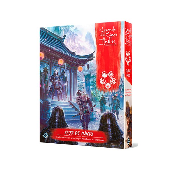 LA LEYENDA DE LOS CINCO ANILLOS: CAJA DE INICIO