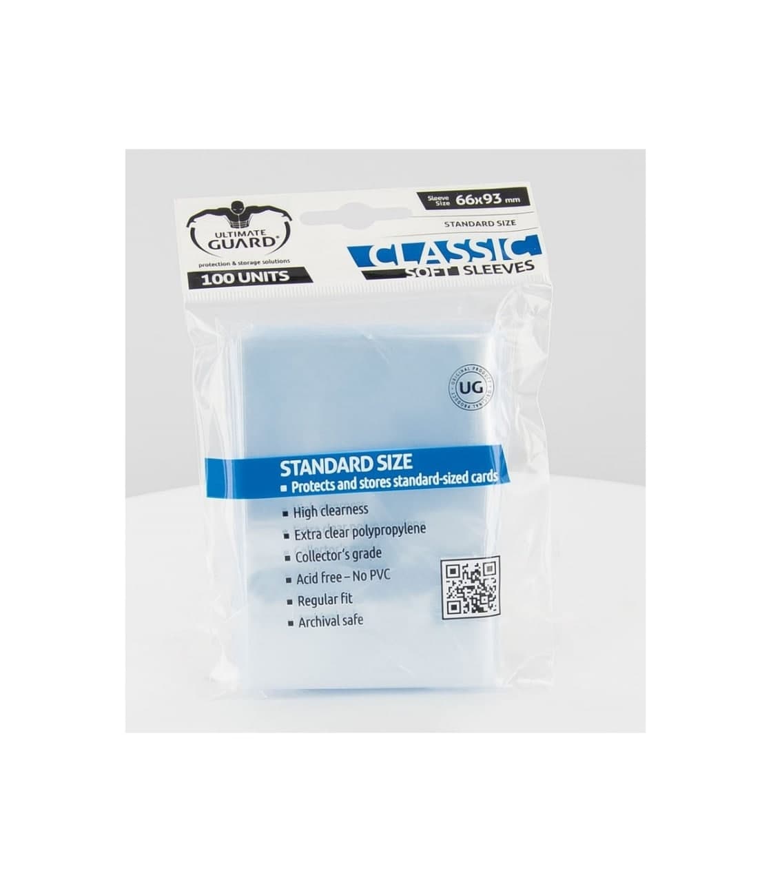 FUNDA ULTIMATE GUARD 66x93mm CLASSIC Soft Sleeven