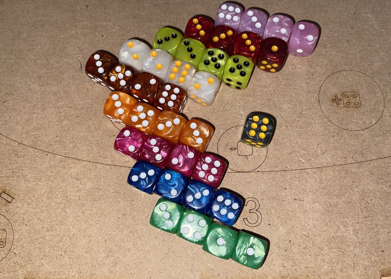 PACK DE DADOS PARA DADOS LOCOS