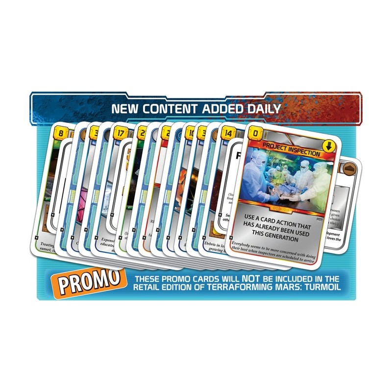 Terraforming Mars: Conflictos - PROMO KS - CARTAS