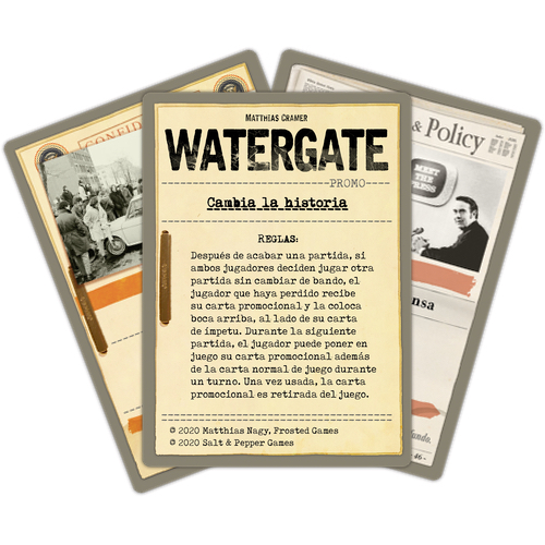 Watergate + Cambia La Historia Pack Cartas Promo - Imagen 3