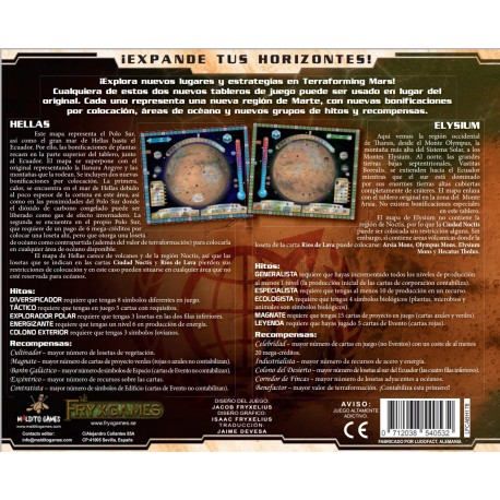 TERRAFORMING MARS:HELLAS &amp;amp; HELYSIUM - Imagen 2