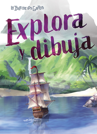 La isla de los gatos : Explora y Dibuja