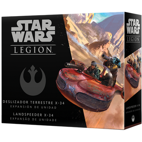 Star Wars: Legi&amp;oacute;n - Unidades Rebeldes - Deslizador Terrestre X-34
