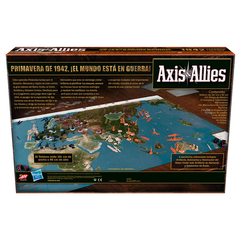 AXIS AND ALLIES 1942 2&amp;ordf; EDICI&amp;Oacute;N - Imagen 3