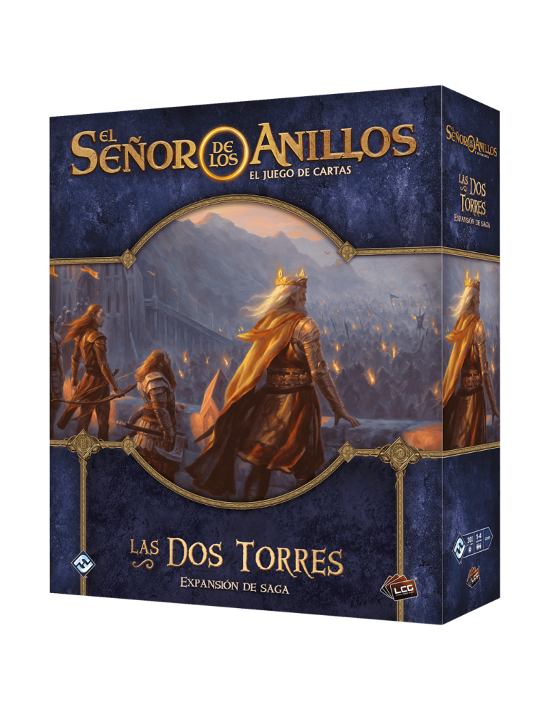 El Se&ntilde;or de los Anillos LCG: Las Dos Torres - Expansi&oacute;n de Saga (Castellano)