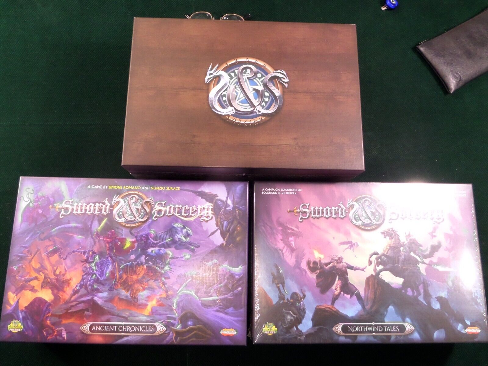 Ares Sword &amp;amp; Sorcery Ancient Chronicles (Legendary Hero Pledge) INGLES