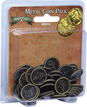 Rum &amp;amp; Bones - Set de Monedas METALICAS