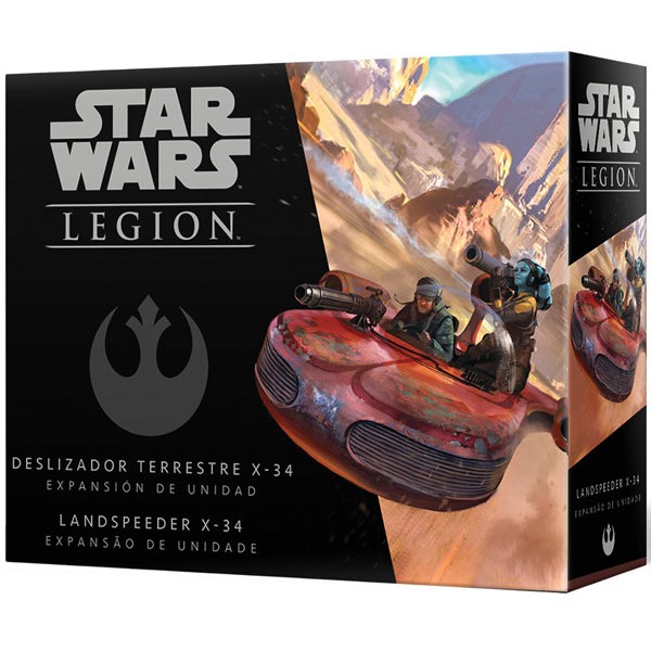 Star Wars Legi&amp;oacute;n: Deslizador terrestre X-34