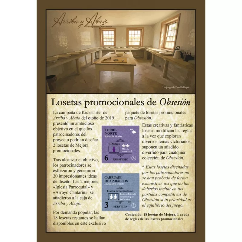 Losetas Promocionales - Obsesi&amp;oacute;n