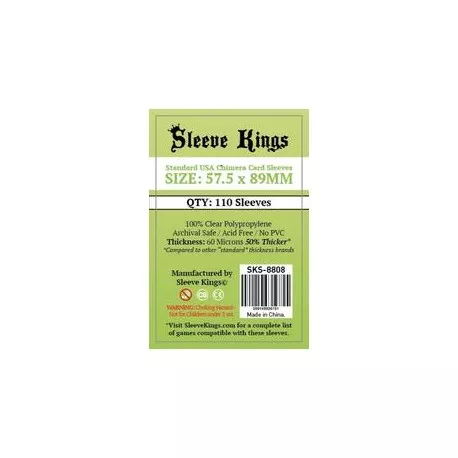 [8808] Sleeve Kings Standard USA Chimera Card Sleeves (57.5x89mm)