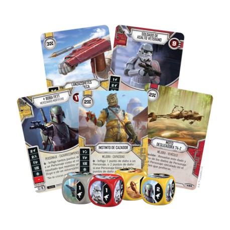 Caja De Inicio: Boba Fett - Star Wars Destiny - Imagen 3