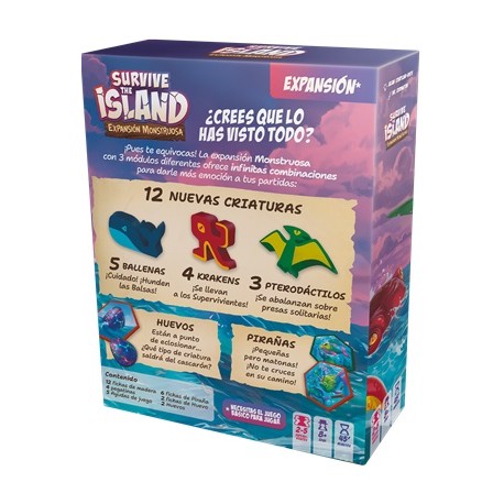  Expansi&oacute;n Monstruosa - Survive The Island - Imagen 3