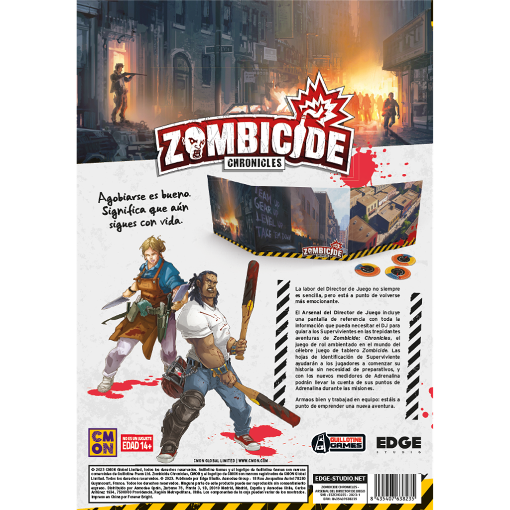 Zombicide Chronicles: pantalla del director - Imagen 3
